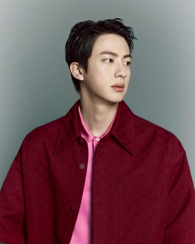 GUCCI宣布防彈少年團 BTS 成員 Jin 成為最新全球品牌代言人。（GUCCI提供）