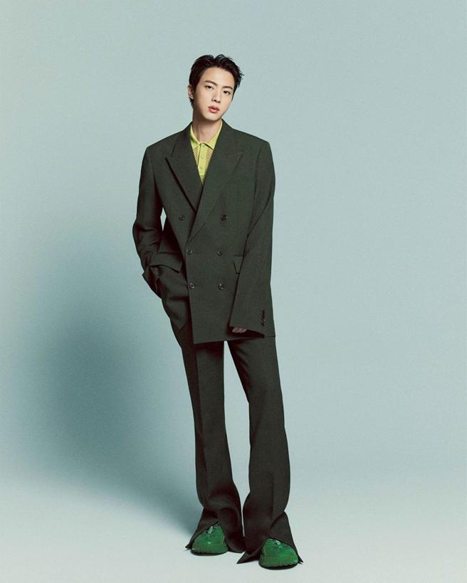 GUCCI宣布防彈少年團 BTS 成員 Jin 成為最新全球品牌代言人。（GUCCI提供）
