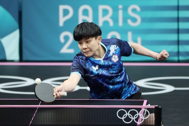 中华队桌球女将郑怡静在WTT法兰克福冠军赛女单32强赛逆转获胜。(报系资料照)