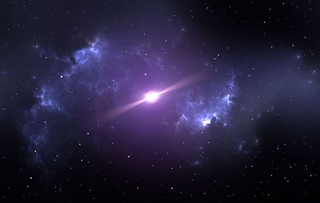 中子星會持續放出強力電波訊號，被稱為宇宙燈塔。(圖/shutterstock、達志影像)