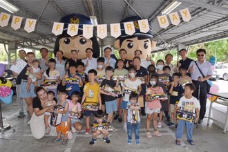 新营警父亲节亲子活动 孩子心声：爸爸别太累