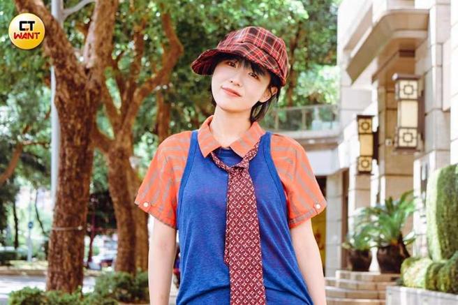 出道後李澤瓏被歸類為偶像，讓她覺得跟她很牴觸。（圖／楊澍攝）