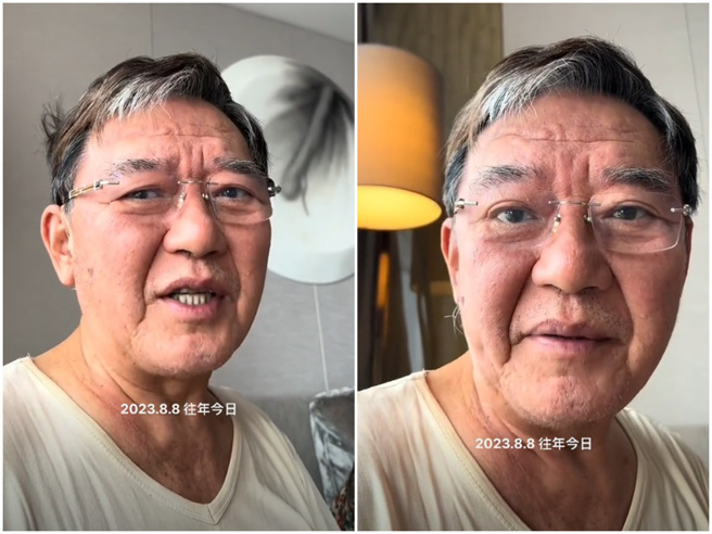 李立群稱不適應台灣省的氣候，台灣島上的人民也無法習慣。（抖音@李立群）