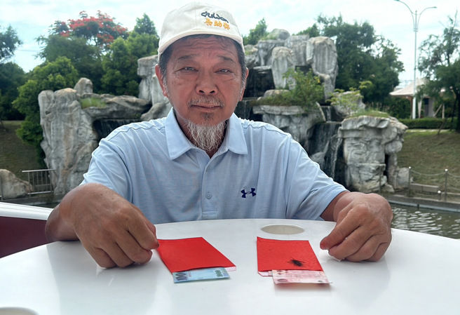 廖大乙透露，有些人会将头髮、指甲放红包，把运过给捡到的人。(廖大乙提供)