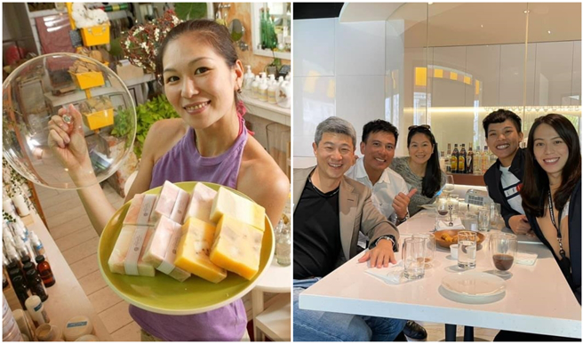 陳怡安轉行開設手工皂店有聲有色，依舊對體育賽事熱情不減。（圖／攝自FB Annchen陳怡安手工香皂）