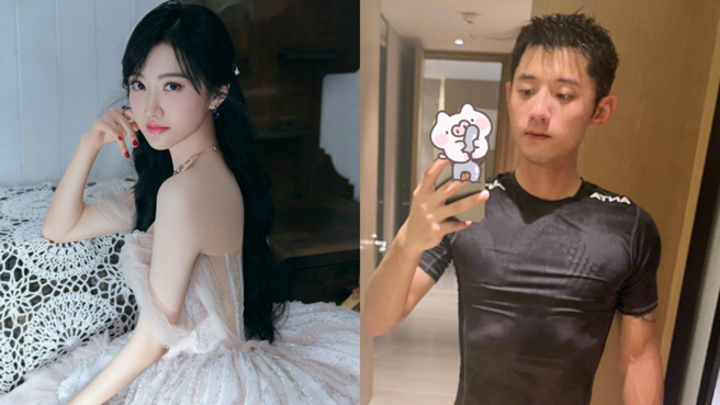 景甜(左)疑似被張繼科(右)出賣私密照風波，讓男方形象跌落谷底。（圖／翻攝自景甜、張繼科 微博）