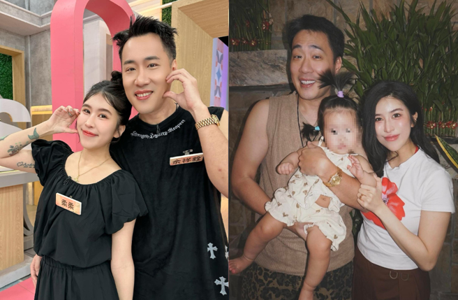 余祥铨度过第一个父亲节，老婆柔柔感性告白。（图／脸书 余祥铨Ken）