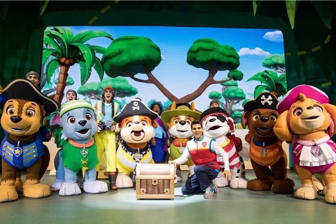 兒童音樂劇《汪汪隊立大功 – 海盜歷險記》將首度來台演出。（寬宏藝術提供）