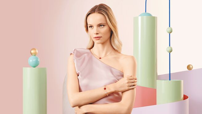 梵克雅寶推薦Perlee金質圓珠情人節珠寶，優雅迷人。（Van Cleef & Arpels提供）