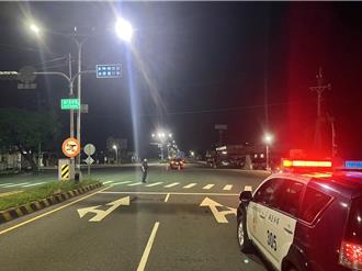 台南2警處理車禍「遭大貨車勾電纜拉倒」！1警後腦重創昏迷