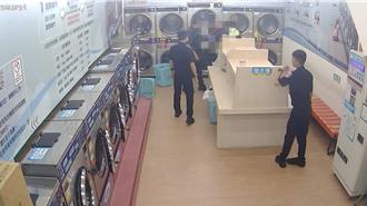 颱風夜鑽入娃娃機偷公仔   男躲到洗衣店桌下遭活逮