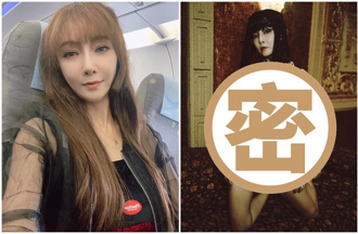  58歲美魔女火辣寫真「幾乎全脫」　 洩渾圓雪乳、神秘地帶逼近走光網暴動