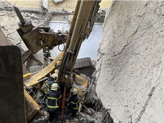 北市福德國小拆除工程釀工安意外 建管處開罰18萬勒令停工