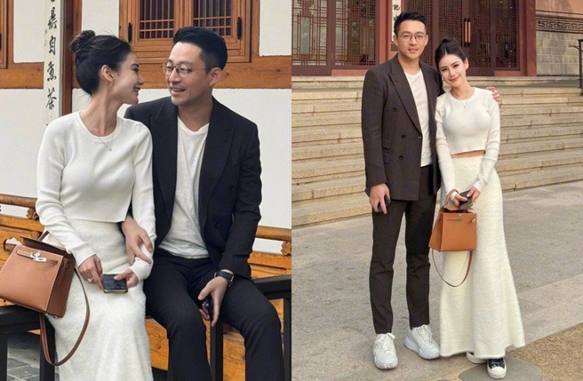 汪小菲今年5月與Mandy再婚。（圖／翻攝自汪小菲微博）