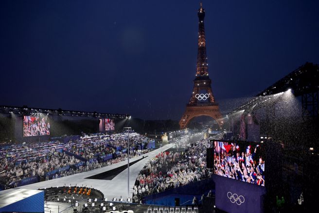 巴黎奥运能否为法国带来巨大效益，外界高关注。（图／路透社）