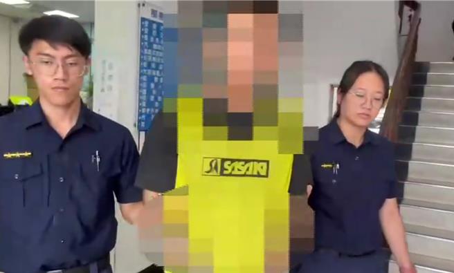 1名张姓职业曳引车司机，日前驾驶曳引车拒检逃逸，经警方逮捕后查出系窃盗通缉犯。（读者提供／谢明俊苗栗传真）