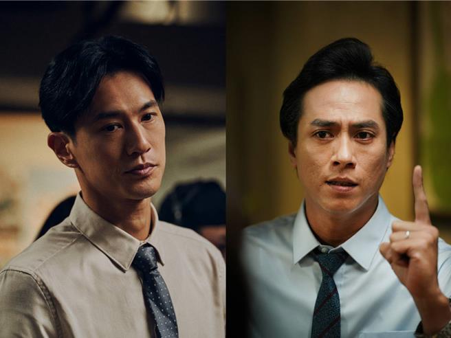 锺承翰（左）和庄凯勛饰演人权律师，为正义奔走。（公视台语台、华视提供）
