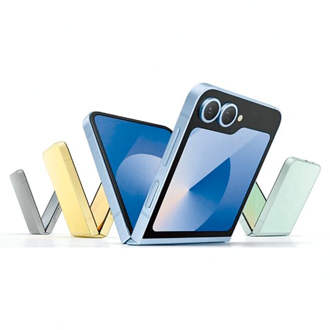 三星Galaxy Z Flip6，活动价3万5888元。8月31日前享银行回馈最高12％和满额登记抽LG萤幕等好礼。（momo购物网提供）