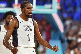 巴黎奧運》又是綠軍人馬被冰？美國男籃金牌戰用杜蘭特取代哈勒戴先發
