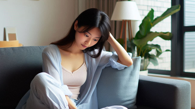 同床卻不肯嘿咻已7年，衰遇囤物癖老公，女子不再隱忍，訴請離婚獲准。（示意圖、與本案無關／AI生成）