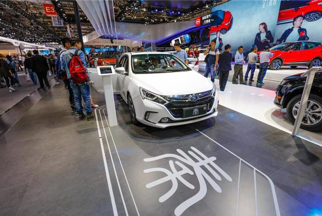 大陸電動汽車龍頭比亞迪。（示意圖／shutterstock）