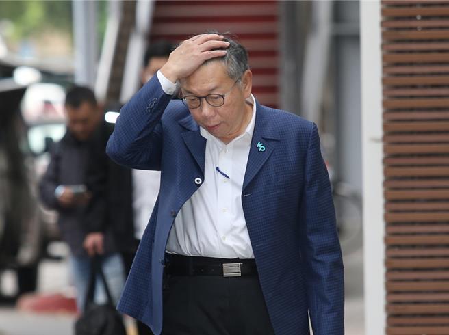 民眾黨主席柯文哲。（本報資料照片）