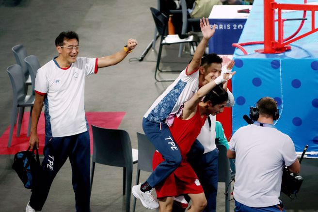 图辑》林郁婷夺金一瞬间！ (杜宜谙摄)