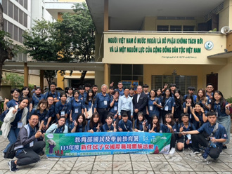 新住民子女暑期国际职场体验 赴越南工厂实作