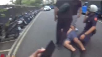 好巧！休假警驚見通緝犯搭計程車　一路尾隨叫支援逮人