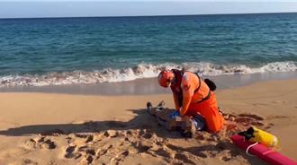 澎湖衝浪景點「山水沙灘」　發生男子溺斃！身分待指認