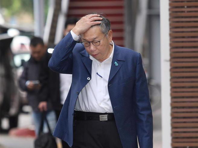 民眾党主席柯文哲身陷金流争议风波（示意图／本报资料照片）