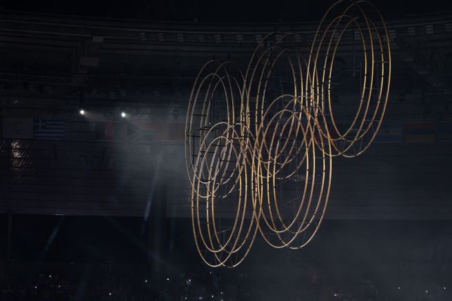 巴黎奧運閉幕式。(杜宜諳攝)