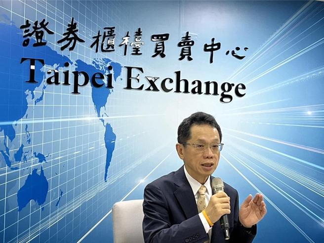 柜买中心新任董事长简立忠12日正式上任，未来将锁定「五大方向」进行努力。图／郑郁平