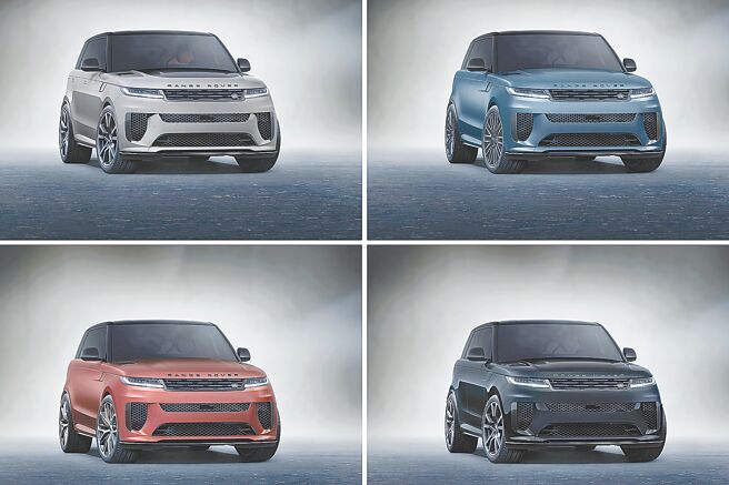 Range Rover Sport SV Edition Two限量40席，预售价730万元。（JLR Taiwan提供）