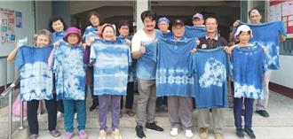 他传授客庄长辈蓝染技艺 唤醒杉林客家文化