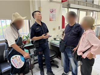 8旬老翁騎車往返彰化、三義突拋錨 為愛車3進中市警局