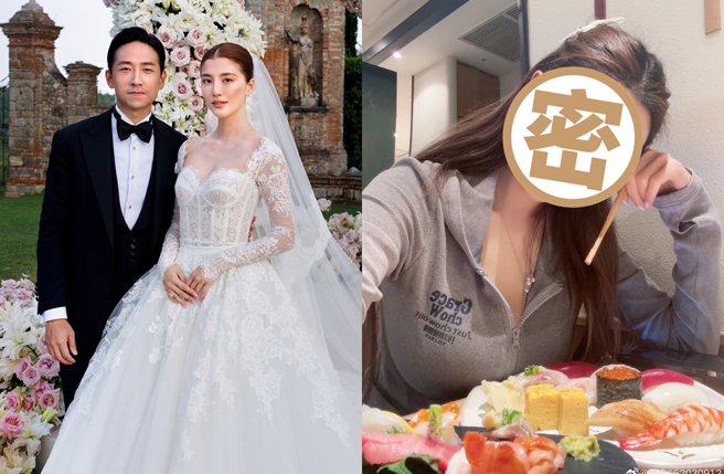 吴千语日前在义大利完婚，没邀周扬青参加。（图／翻摄自karena_ngs IG；翻摄自周扬青微博）