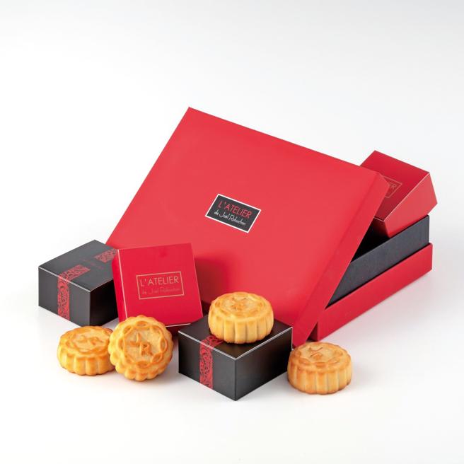 SOGO復兴馆侯布雄法式精品甜点中秋典藏礼盒，980元。（SOGO提供）