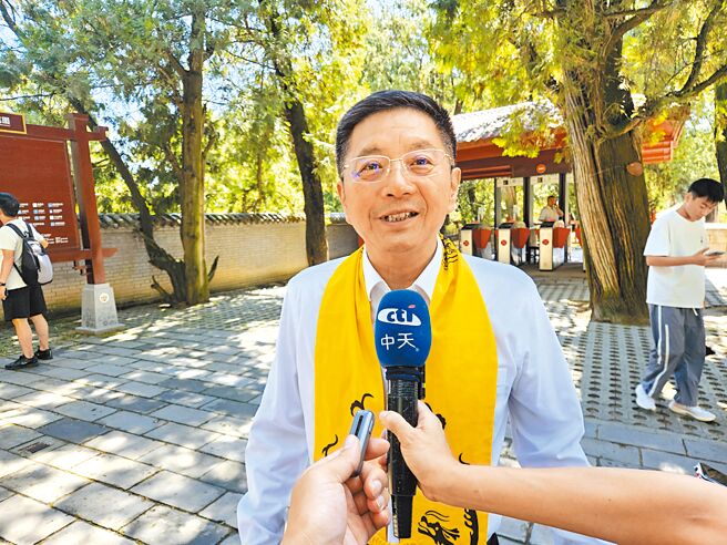 大陸海協會副會長馬曉光12日表示，沒有任何勢力能把兩岸分開與隔斷，只要持續交流，兩岸青年的心就會愈拉愈近。（陳冠宇攝）