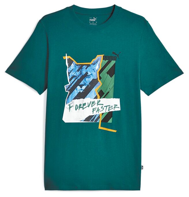 SOGO忠孝館PUMA PHOTOPRINT短袖T恤，原價980元、特價588元。（SOGO提供）