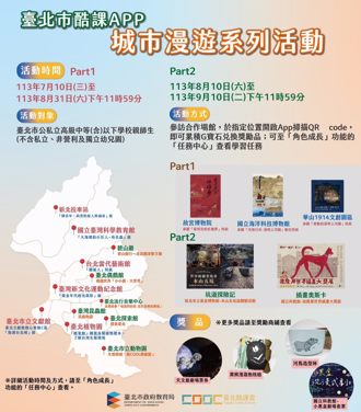北市酷课APP携手8社教场馆 推暑期城市漫游学习