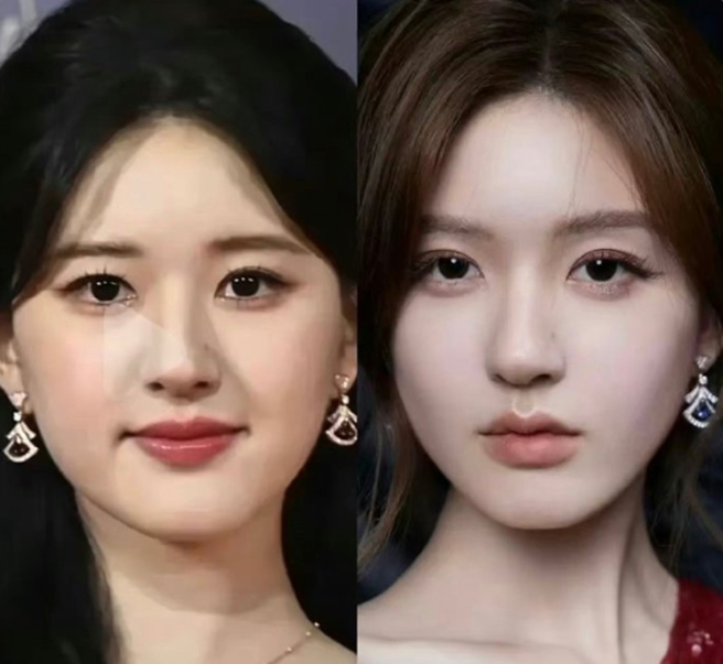 趙露思近期陷入整形疑雲。（圖／翻攝自微博）