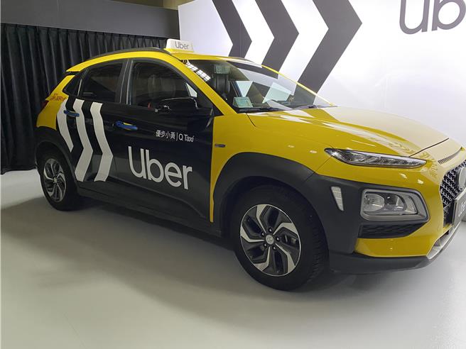 Uber公布優步小黃在台北市忠孝東路的3大乘車趨勢。（蔡明亘攝）