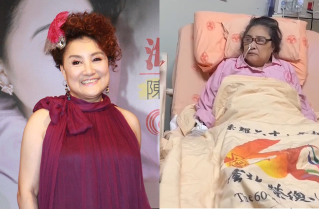 陈盈洁因肾衰竭住院。（图／中时资料照、翻摄自许常德的地下手记 脸书）