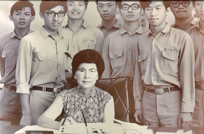 为让母校上海圣约翰大学的优良传统得以在台湾延续，吴舜文校长奔走创办「新埔工专」，并担任第一任董事长暨校长。(照片/圣约翰科技大学提供)