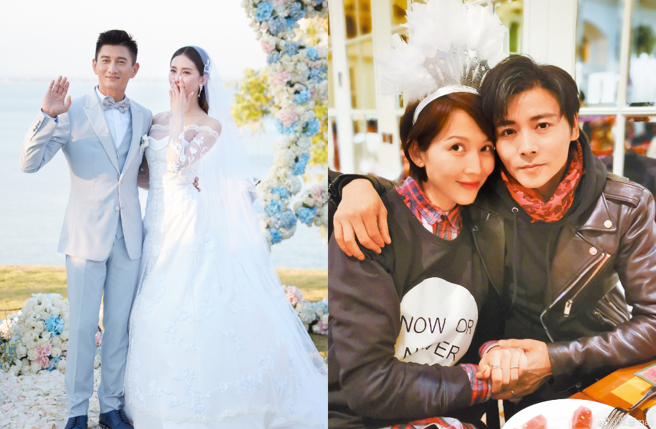 如今吳奇隆、蔡少芬均有了各自的家庭。（圖／中時資料照、微博）