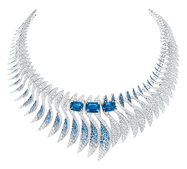 CHAUMET以芭蕾舞剧《天鹅湖》为灵感打造的Ballet项炼。（CHAUMET提供）