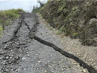 藤枝遊樂區休園至8月底 聯外道路柔和橋臨時便道現裂縫封閉