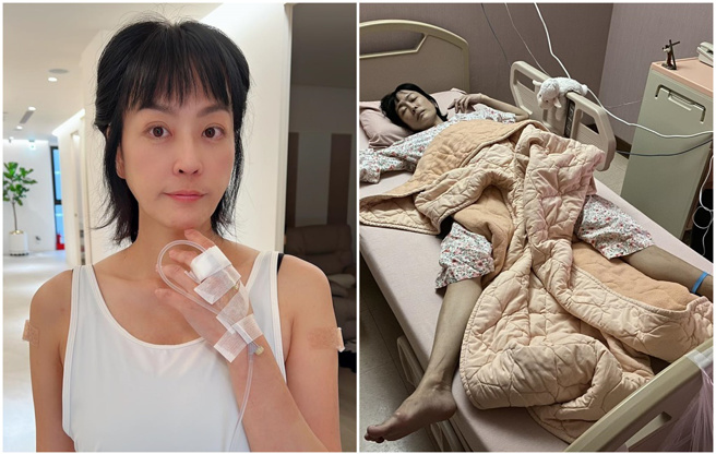 唐玲5年前被診斷出胃癌4期。（唐玲臉書）