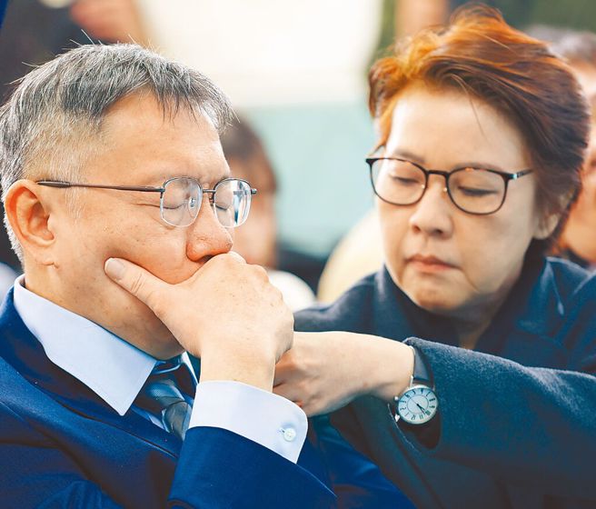 谢曜州观察柯文哲(左)受访反应，直呼黄珊珊(右)的辞立委恐怕已在倒数计时。（示意图／资料照）